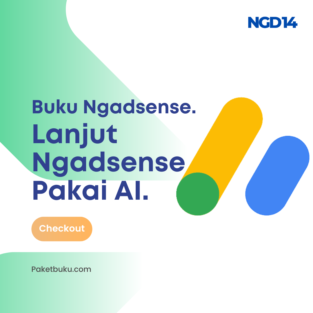 PAKET BUKU NGADSENSE 14.2 FULL UPDATE + Addon & Video